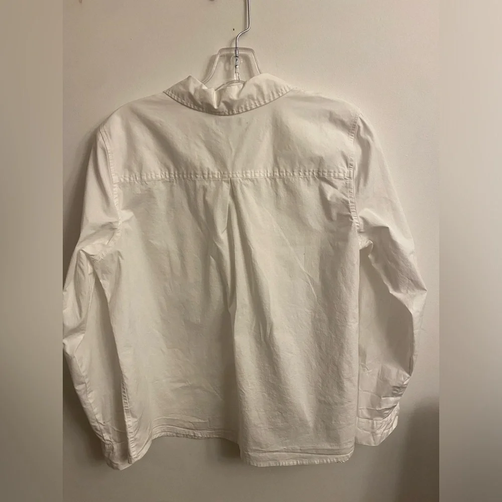 Crate & Barrel Shirt White LP - Picture 3 of 9